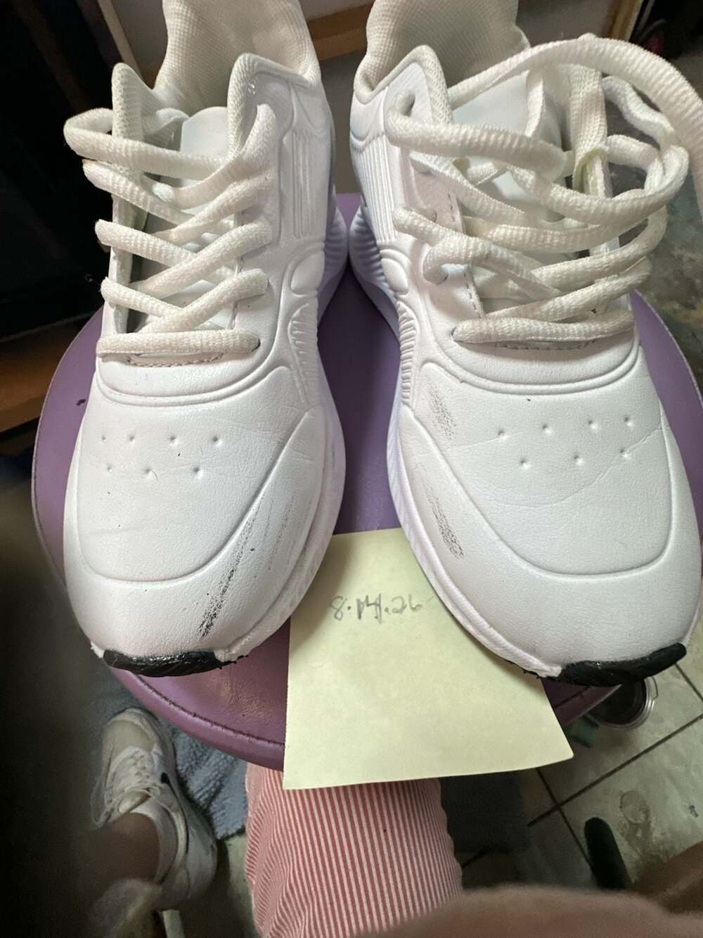 Unbranded White Chunky Sneakers